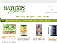 Tablet Screenshot of naturesgardenofnaples.com